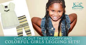 Check Out These Comfy And Colorful Girls Legging Sets!