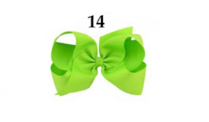 Girl's Large 6 Inch Boutique Hair Bows