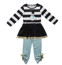 Girl's Holiday 2PC Snowman Set