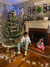 Matching Sibling Christmas Tree Pajamas