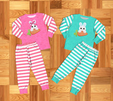 Boy's and Girl's Easter Bunny Pajamas