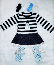 Girl's Holiday 2PC Snowman Set