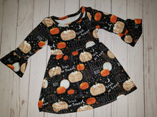 Black & BOO Pumpkin Twirl Dress