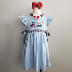 Girl's Farming USA Flutter Dress