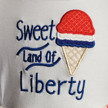 Infant Girl's Sweet Land of Liberty Romper