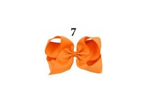 Girl's Large 6 Inch Boutique Hair Bows