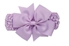 Girl's - Knitted Headband - Lt. Purple