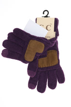 KIDS Solid Cable Knit CC Gloves