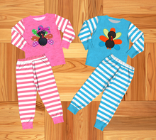 Matching Sibling Turkey Pajamas